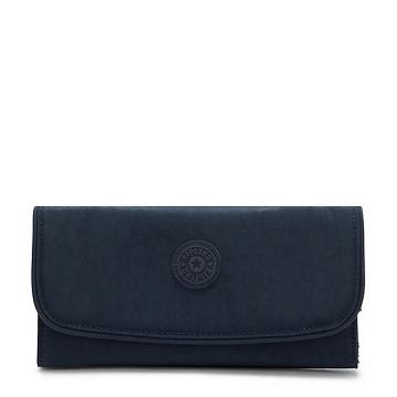 Kipling Money Land Snap Portefeuille Blauw | BE 1791QM